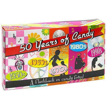 Giant Nostalgic Candy Gift Box: 50 Years of Candy - Candy Warehouse