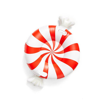 Giant Peppermint Twist Snow Tube: 4-Foot - Candy Warehouse