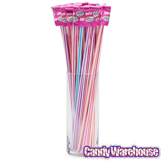 Giant Pixy Stix Candy Powder Straws 85Piece Box Candy Warehouse