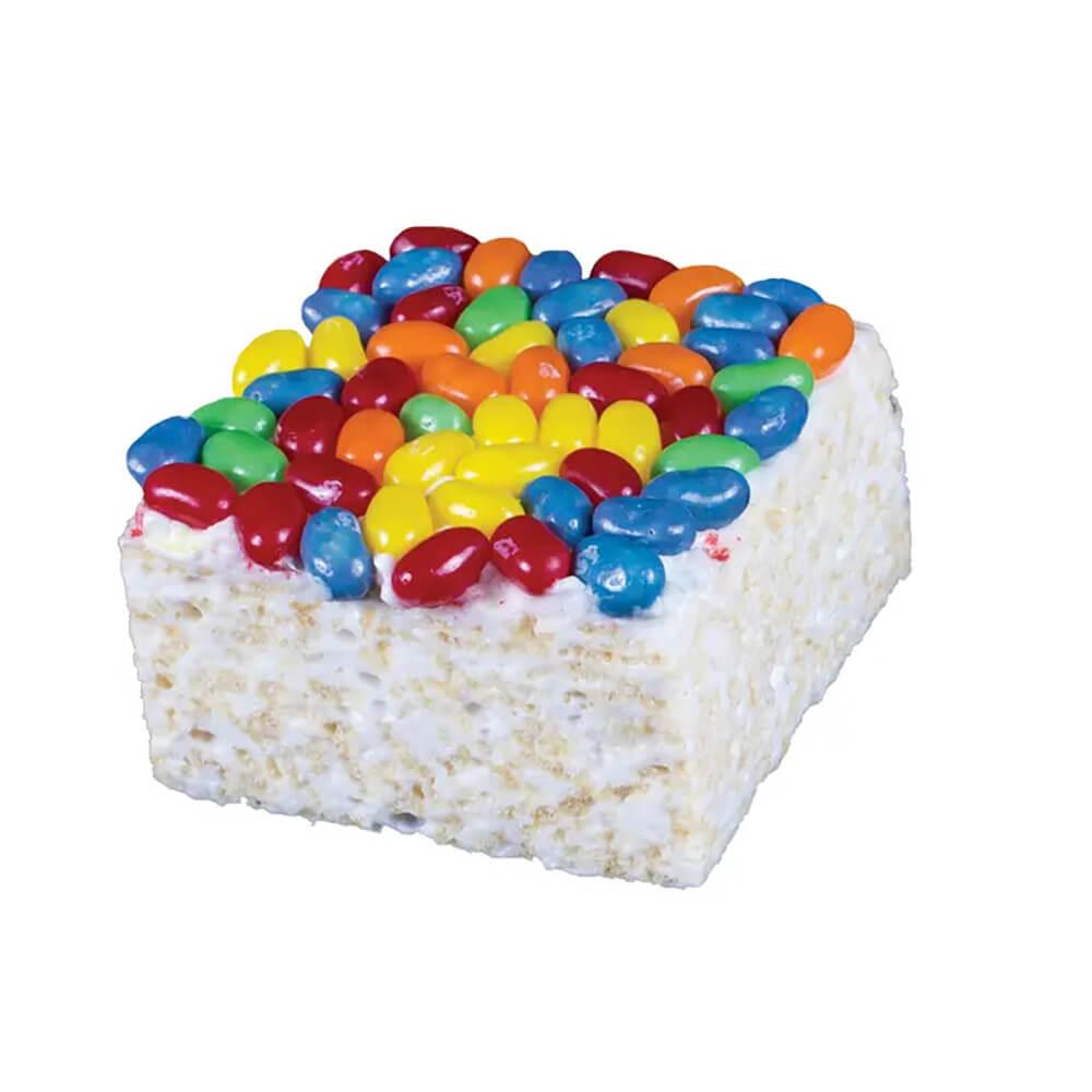 Giant Rice Crispy Treats - Jelly Beans: 6-Piece Box - Candy Warehouse