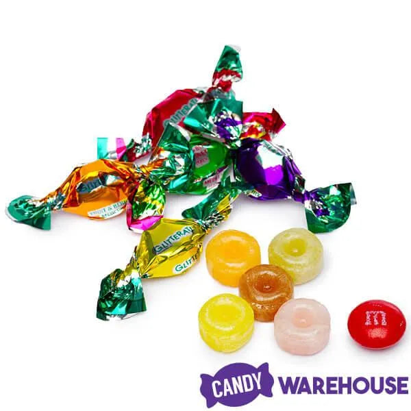 Glitterati Candy Fruit & Berry Medley 150Piece Jar Candy Warehouse