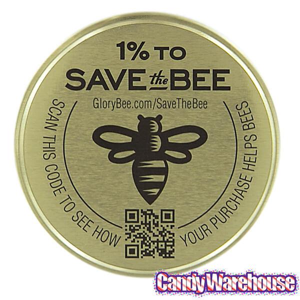 GloryBee Organic Tropical Blossom Raw Honey: 18-Ounce Jar - Candy Warehouse