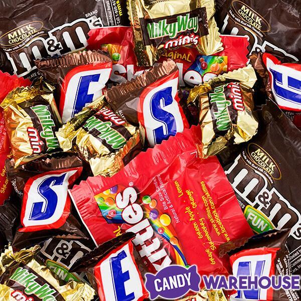 Glow in the Dark M&M's - Snickers - Skittles - Milky Way Candy Assortment Tin - Candy Warehouse