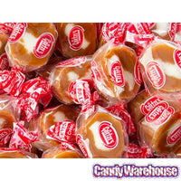 Goetze's Caramel Creams Bulls Eyes Candy - Vanilla: 5LB Bag - Candy Warehouse