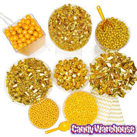 Gold Premium Candy Buffet Kit: 25 to 50 Guests - Candy Warehouse