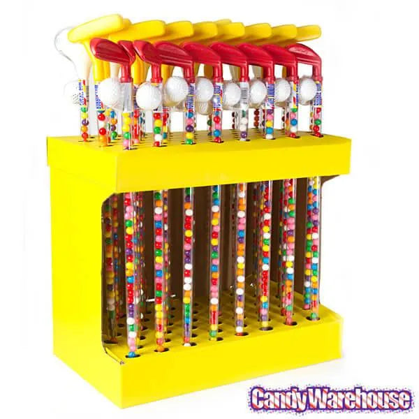 Golf Clubs with Gumballs 6Piece Set Candy Warehouse