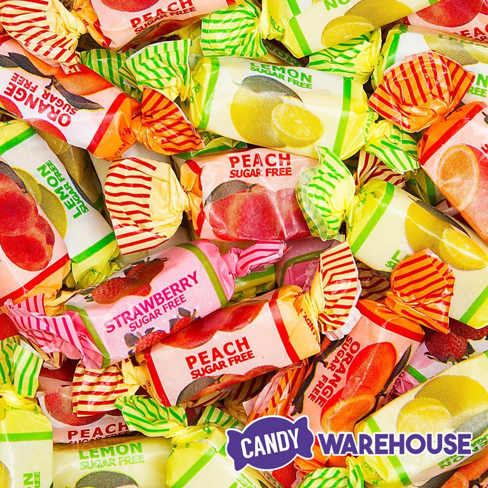 GoLightly Sugar Free Fruit Chews Candy: 3LB Bag - Candy Warehouse