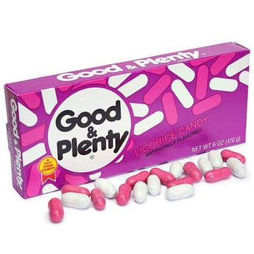 Good & Plenty Candy 6-Ounce Packs: 12-Piece Box - Candy Warehouse