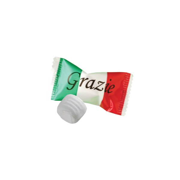 Grazie Wrapped Buttermint Creams: 1000-Piece Case - Candy Warehouse