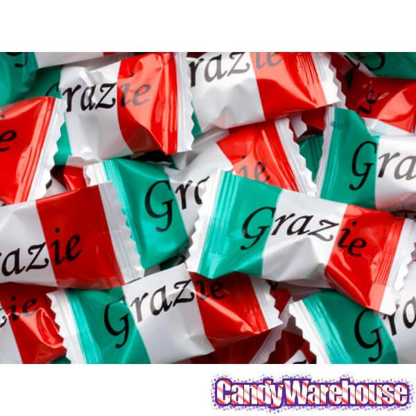 Grazie Wrapped Buttermint Creams: 1000-Piece Case - Candy Warehouse