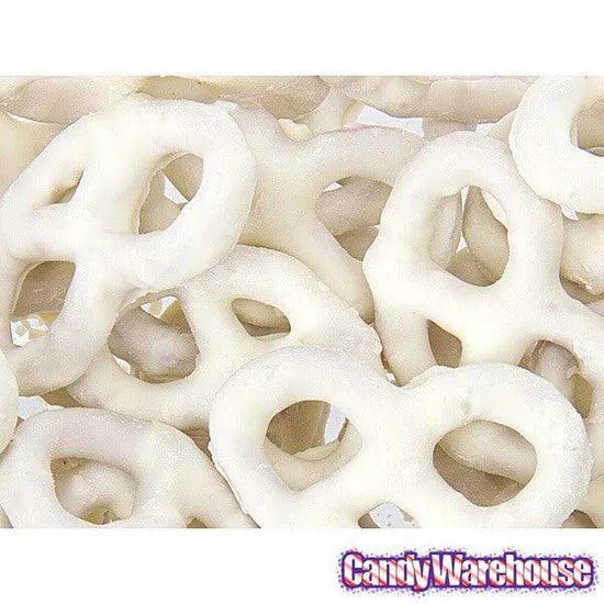 Greek Yogurt Covered Mini Pretzels 1LB Bag Candy Warehouse