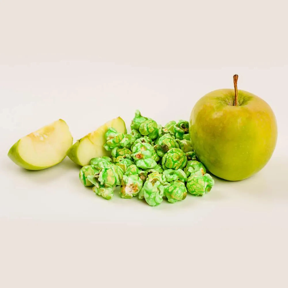 Green Candy Coated Popcorn - Green Apple: 1-Gallon Bag – Candy