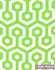 Green Honeycomb Candy Bags: 25-Piece Pack