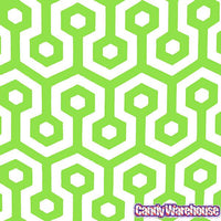 Green Honeycomb Candy Bags: 25-Piece Pack - Candy Warehouse