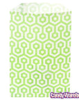 Green Honeycomb Candy Bags: 25-Piece Pack