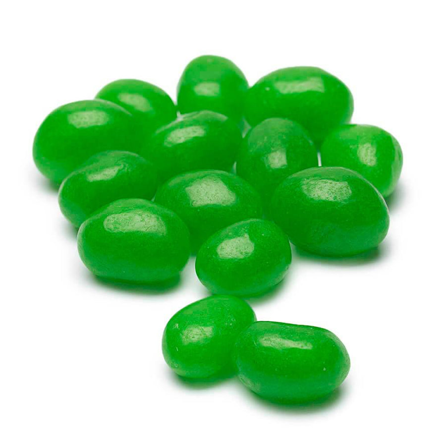 Green Jelly Beans - Lime: 2LB Bag - Candy Warehouse