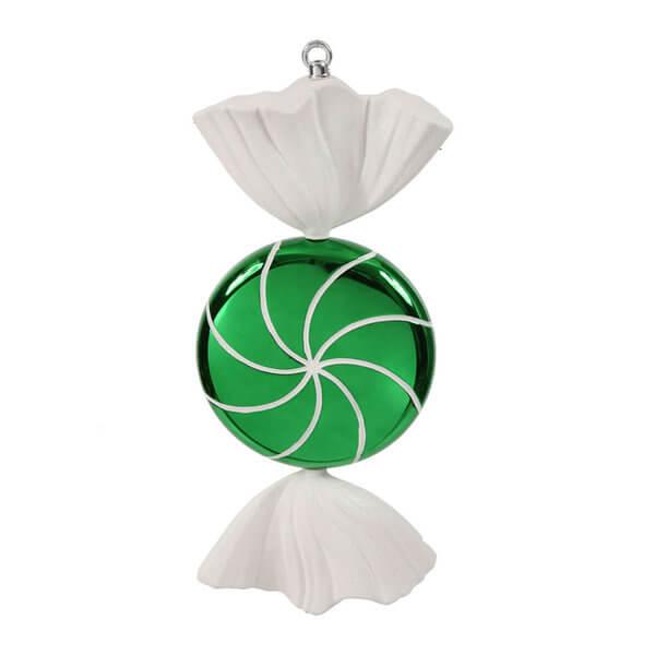Green Swirl Candy Ornament - 18.5 Inch - Candy Warehouse