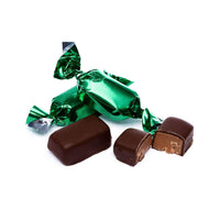 Green Wrapped Mint Dark Chocolate Meltaways: 1LB Bag - Candy Warehouse
