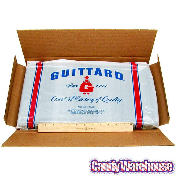 Guittard Giant Chocolate Bar - White Chocolate: 10LB Box - Candy Warehouse