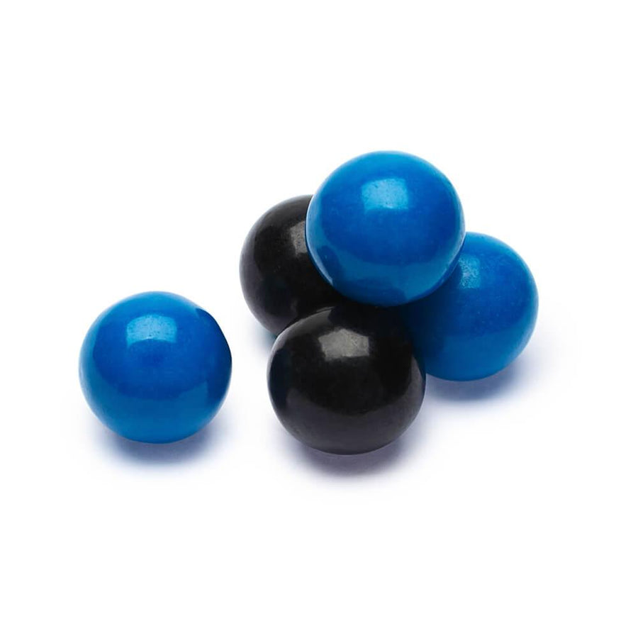 Gumballs Color Combo - Blue and Black: 4LB Box - Candy Warehouse
