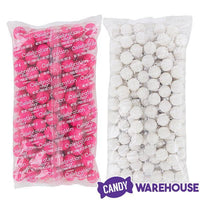 Gumballs Color Combo - Pink and White: 4LB Box - Candy Warehouse