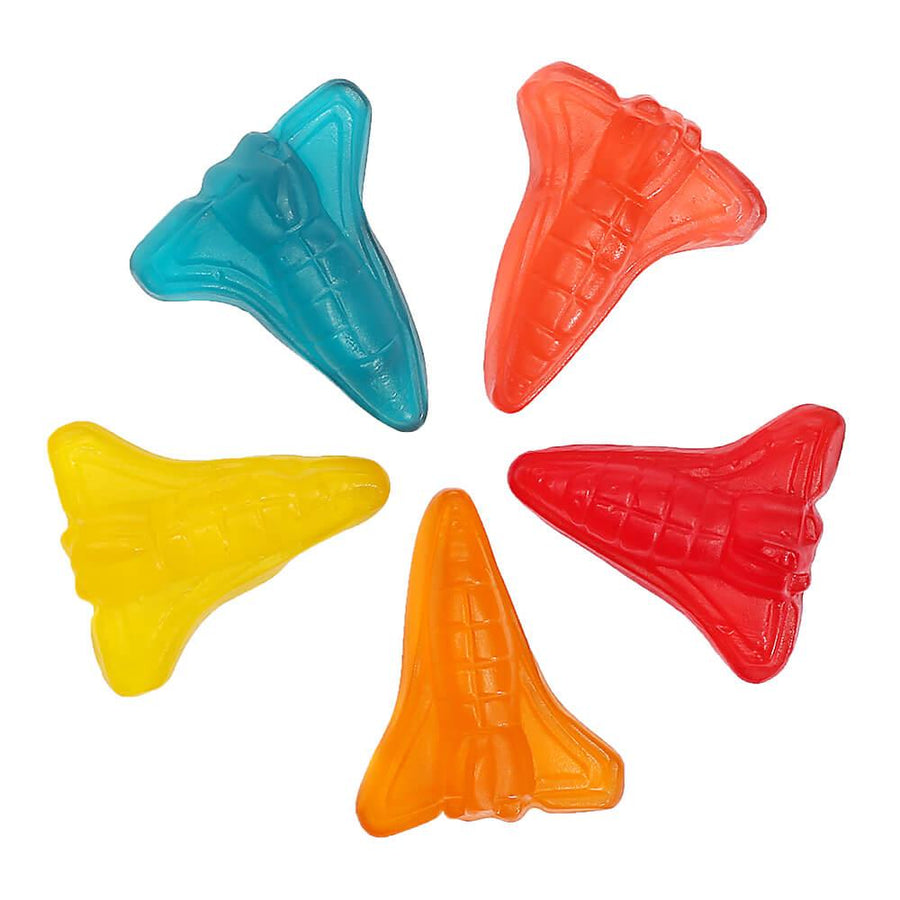 Gummi Space Shuttles Candy: 5LB Bag - Candy Warehouse