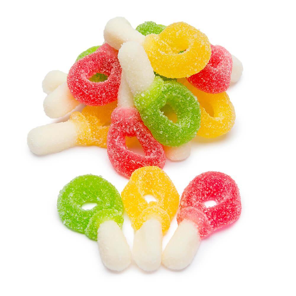 Gummy Baby Pacifiers: 5LB Bag - Candy Warehouse