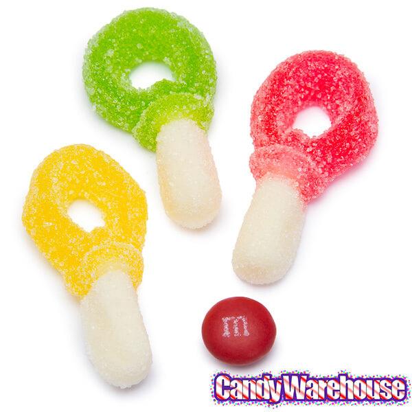 Gummy Baby Pacifiers: 5LB Bag - Candy Warehouse