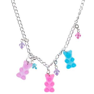 Gummy Bear Charm Necklace - Candy Warehouse