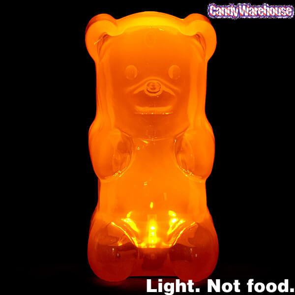 Gummy Bear Night Light - Orange - Candy Warehouse