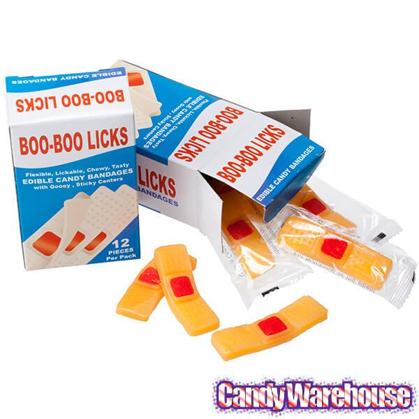 Gummy Boo Boos Candy Scabs 12-Piece Packs: 6-Piece Box - Candy Warehouse