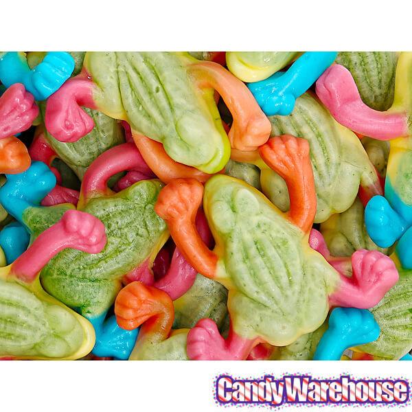 Gummy Filled Tropical Frogs: 1KG Bag - Candy Warehouse