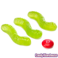 Gummy Inch Worms - Apple: 5LB Bag - Candy Warehouse
