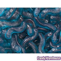 Gummy Inch Worms - Blueberry: 5LB Bag - Candy Warehouse