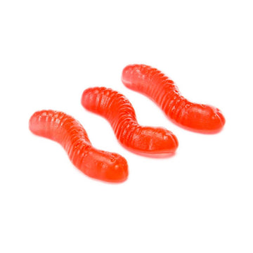 Gummy Inch Worms - Bubblegum: 5LB Bag - Candy Warehouse