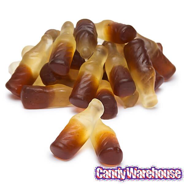 Gummy Soda Bottles Candy Bags - A&W Root Beer: 6-Piece Display - Candy Warehouse