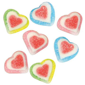 Gummy Triple Hearts Candy: 2KG Bag - Candy Warehouse