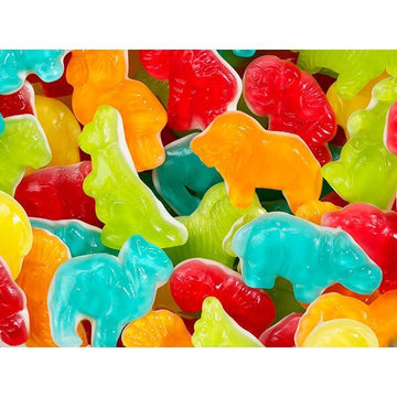 Gummy Zoo Animals Assortment: 5LB Bag - Candy Warehouse