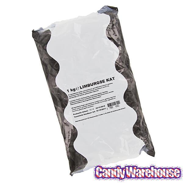 Gustaf's Black Licorice Cats: 1KG Bag - Candy Warehouse