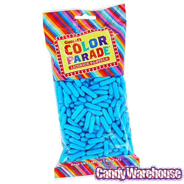 Gustaf's Blue Licorice Tidbits: 16-Ounce Bag - Candy Warehouse