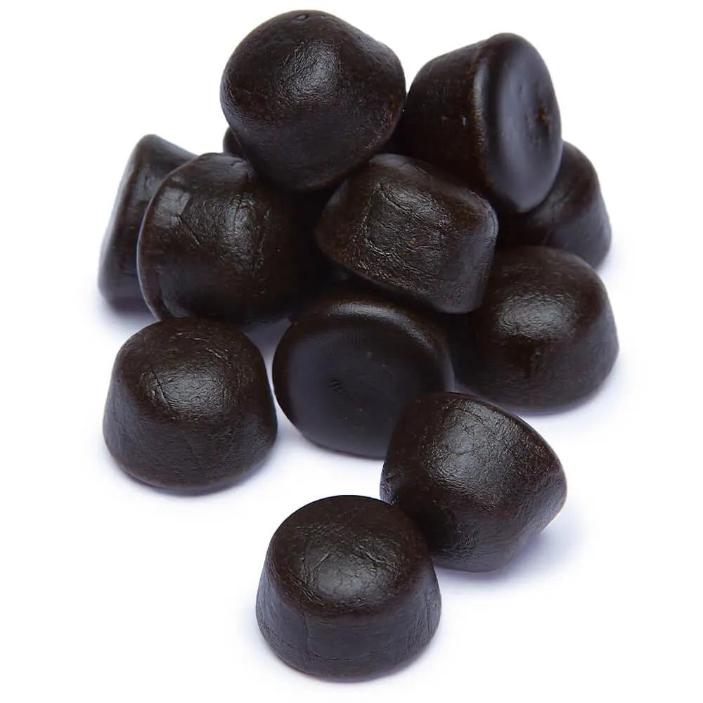 Gustaf's Dutch Black Licorice Drops 1KG Bag Candy Warehouse