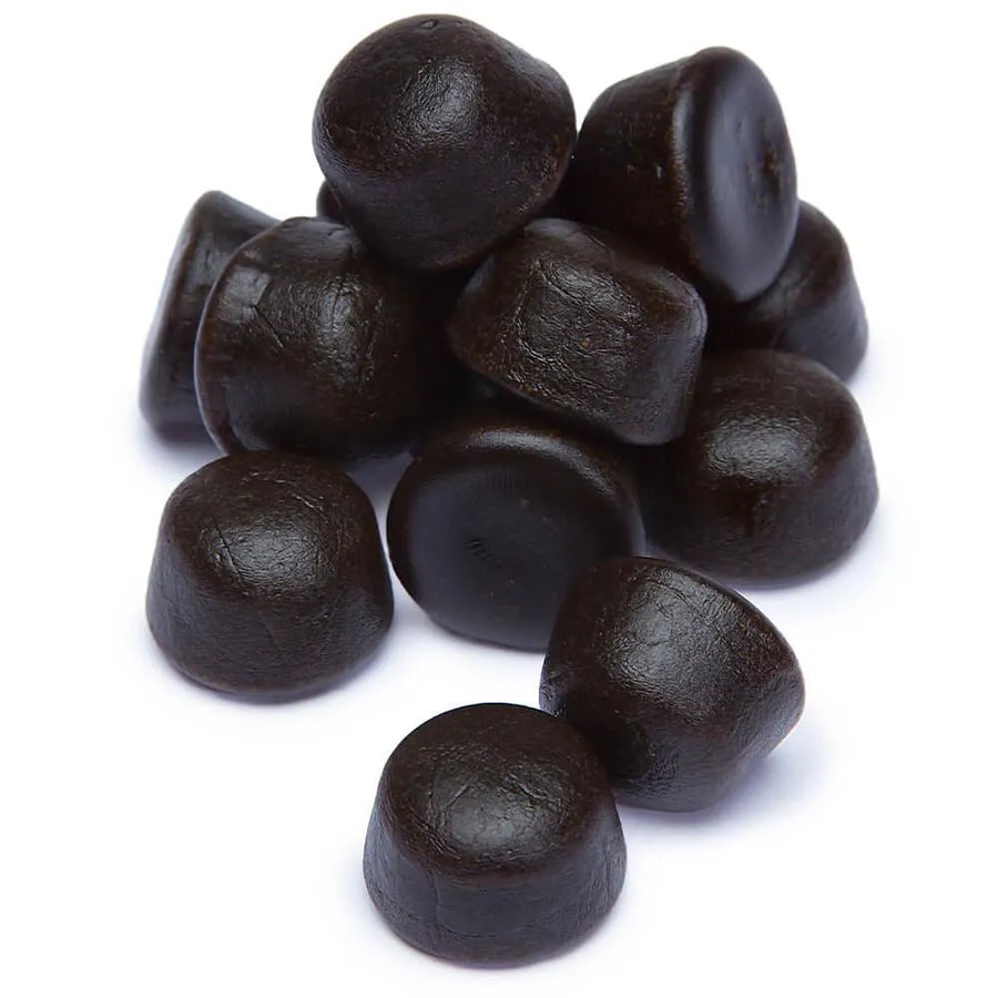 Dutch Drops Gustaf's Dutch Black Licorice Drops: 1KG Bag | Candy Warehouse