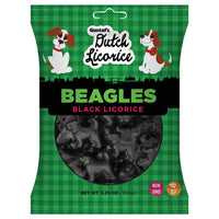 Gustaf's Dutch Licorice Beagles 5.29-Ounce Bags: 12 Piece Box - Candy Warehouse