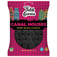 Gustaf's Dutch Licorice Canal Houses 5.29-Ounce Bags: 12 Piece Box - Candy Warehouse