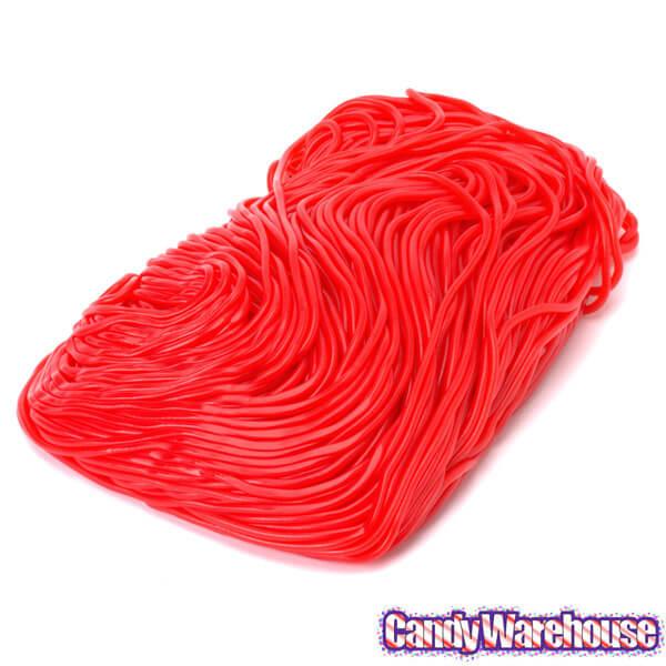 Gustaf's Red Licorice Laces Candy: 2LB Bag - Candy Warehouse
