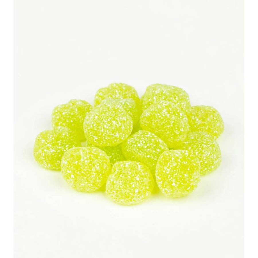 Gustaf's Sour Apple Buttons: 2KG Bag - Candy Warehouse