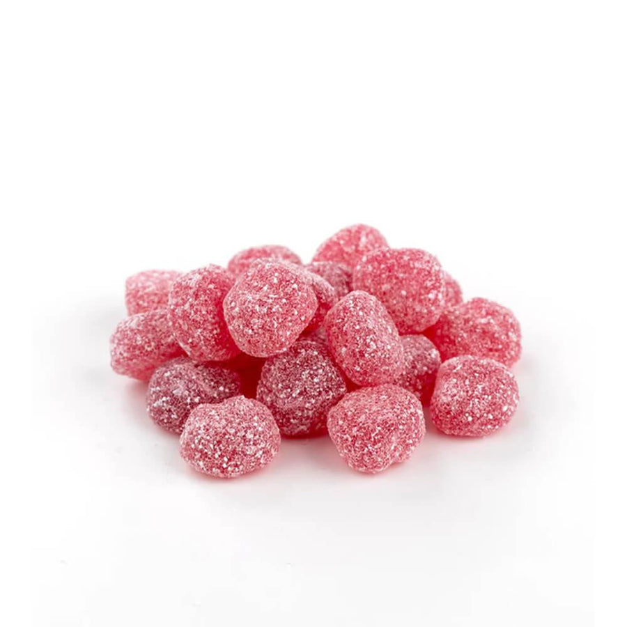 Gustaf's Sour Cherry Buttons: 2KG Bag - Candy Warehouse
