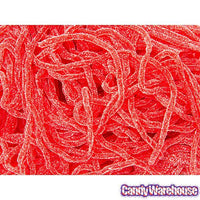 Gustaf's Sour Strawberry Licorice Laces: 2LB Bag - Candy Warehouse