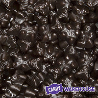 Gustaf's Sugar Free Black Licorice Bears: 1KG Bag - Candy Warehouse
