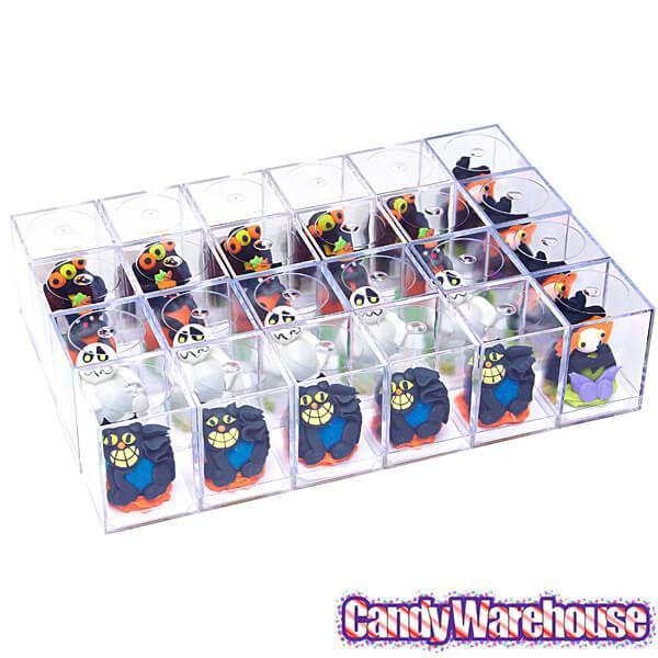 Halloween Bubblegum Buddies Candy Packs: 24-Piece Box - Candy Warehouse